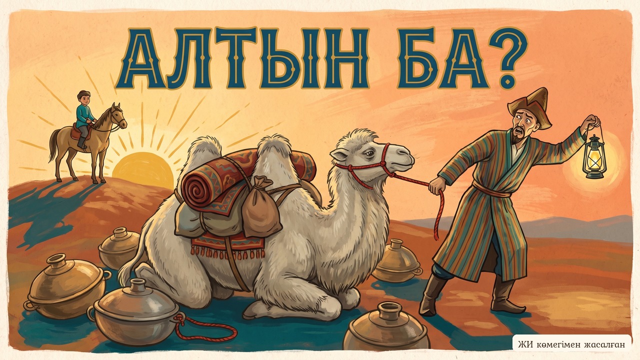 «Таң атпайын десе, Күн қоймайды, Өтірікті қуалап, шын қоймайды.» мақалы бойынша ертегі
