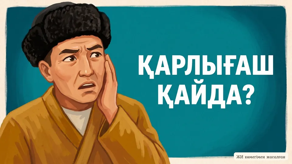 «Адам бақтың қонғанын білмейді ұшқанын біледі» мақалы бойынша ертегі