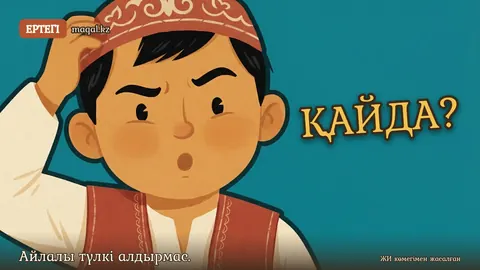 «Айлалы түлкі алдырмас» мақалы бойынша ертегі