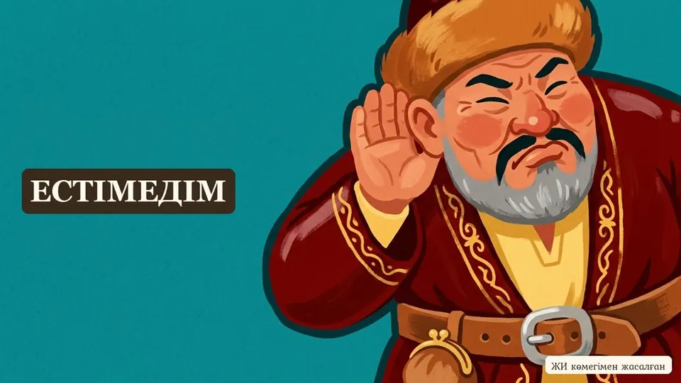 «Қалтаң құр болса, молда саңырау» мақалы бойынша ертегі