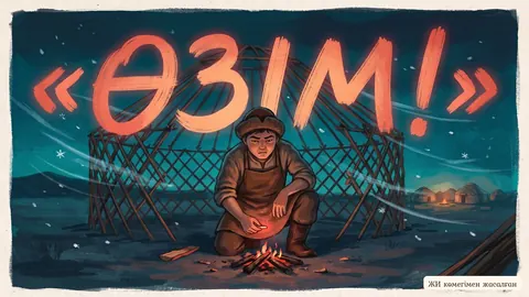 «Жалғыз жаңқа жанбайды, Жалғыздың ісі оңбайды» мақалы бойынша ертегі